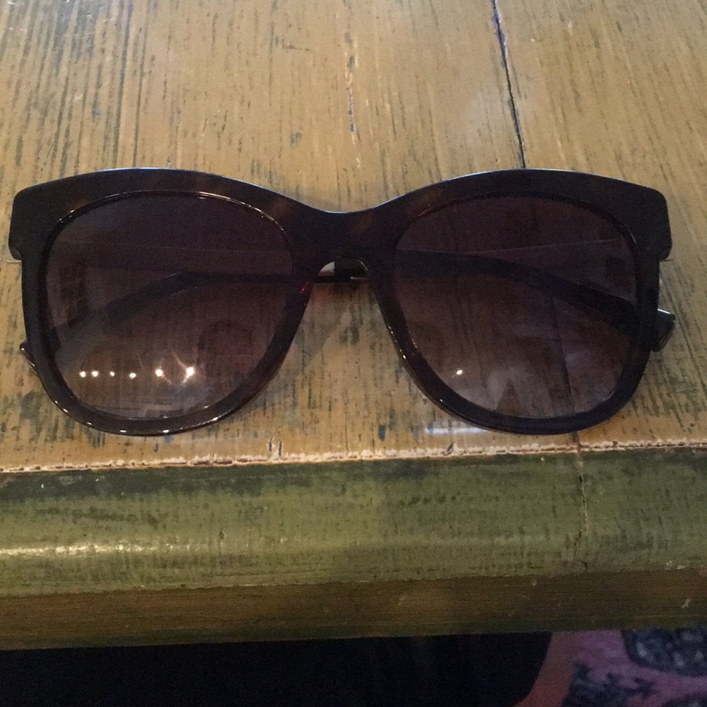 Giorgio Armani tortoiseshell oversized Sunglasses